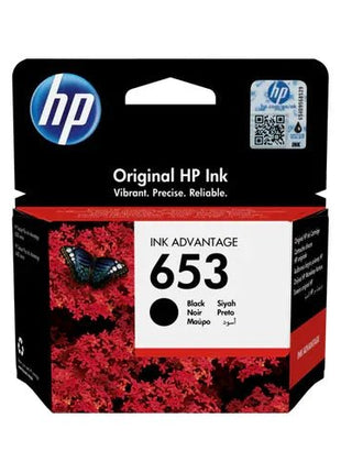 HP 653 Black Original Ink Advantage Cartridge - Emerging Computers Limited