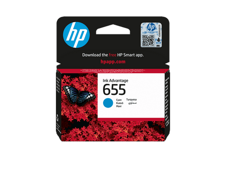 HP 655 Ink Cartridge Cyan - Emerging Computers Limited