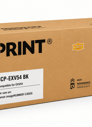iPRINT CANON EXV54 Compatible Black Toner Cartridge - Emerging Computers Ltd