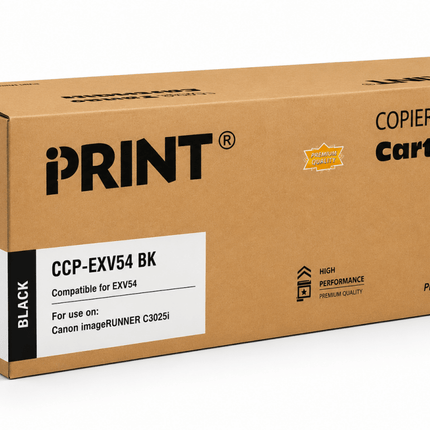 iPRINT CANON EXV54 Compatible Black Toner Cartridge - Emerging Computers Ltd