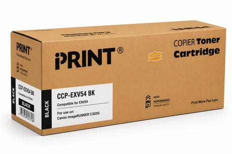 iPRINT CANON EXV54 Compatible Black Toner Cartridge - Emerging Computers Ltd