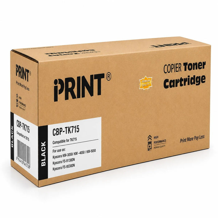 IPRINT CBP-TK715 Compatible for Kyocera TK715 Black - Emerging Computers Ltd