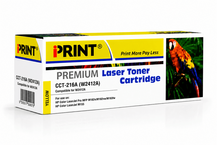 IPRINT CCT-216A(W2412A) Compatible for HP 216A Yellow - Emerging Computers Ltd