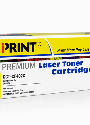 IPRINT CF402X Compatible for HP 201A Yellow - Emerging Computers Ltd