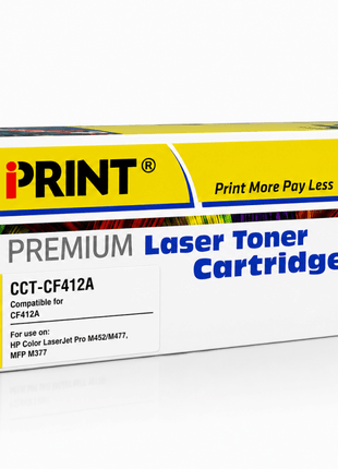 IPRINT CF412A Compatible for HP 410A Yellow - Emerging Computers Ltd