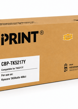 iPRINT KYOCERA TK5217 Compatible Yellow Toner Cartridge - Emerging Computers Ltd