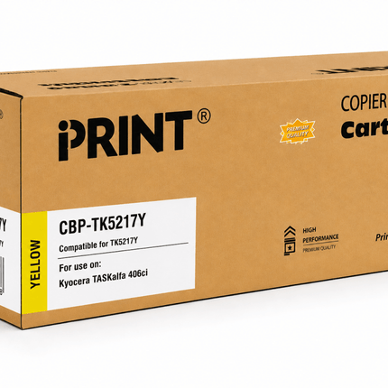 iPRINT KYOCERA TK5217 Compatible Yellow Toner Cartridge - Emerging Computers Ltd