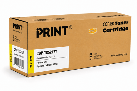 iPRINT KYOCERA TK5217 Compatible Yellow Toner Cartridge - Emerging Computers Ltd