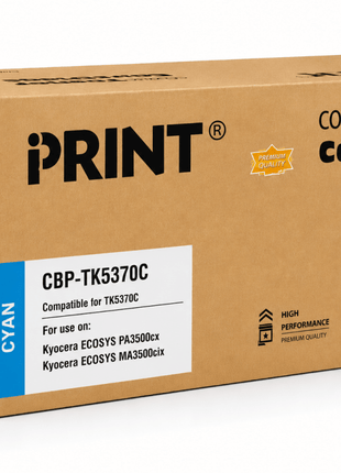 iPRINT KYOCERA TK5370 Compatible Cyan Toner Cartridge - Emerging Computers Ltd