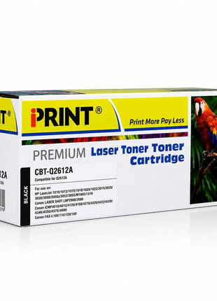 IPRINT Q2612A compatible for HP 12A Black - Emerging Computers Ltd