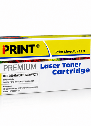 IPRINT Q6002A compatible for HP 124A Yellow - Emerging Computers Ltd