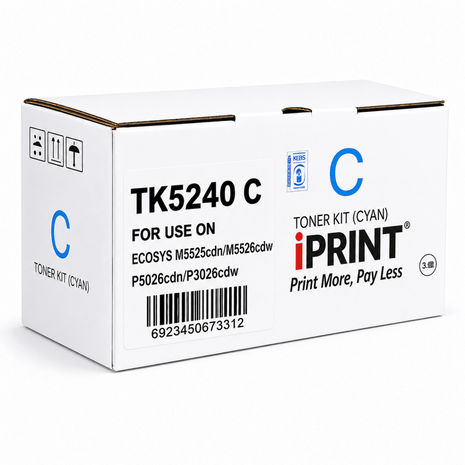 IPRINT TK5240 Cyan Compatible for Kyocera TK5240 Cyan - Emerging Computers Ltd