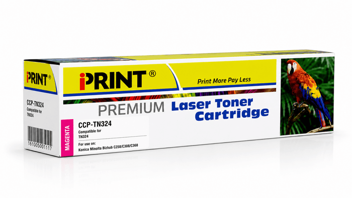 IPRINT TN324M Konica Minolta Magenta Toner Cartridge - Emerging Computers Ltd