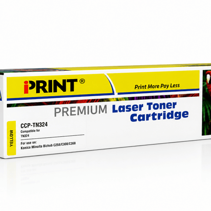 IPRINT TN324Y Konica Minolta Yellow Toner Cartridge - Emerging Computers Ltd