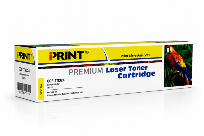 IPRINT TN324Y Konica Minolta Yellow Toner Cartridge - Emerging Computers Ltd