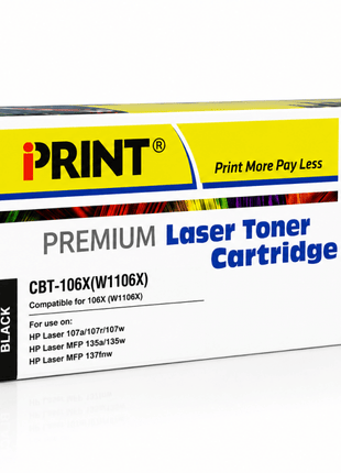 IPRINT TONER (W1106X) BLACK COMPATIBLE - Emerging Computers Ltd