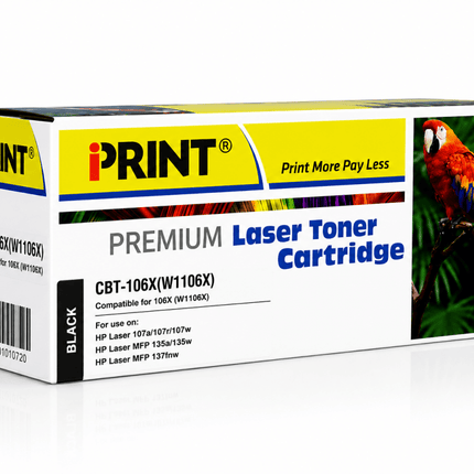 IPRINT TONER (W1106X) BLACK COMPATIBLE - Emerging Computers Ltd