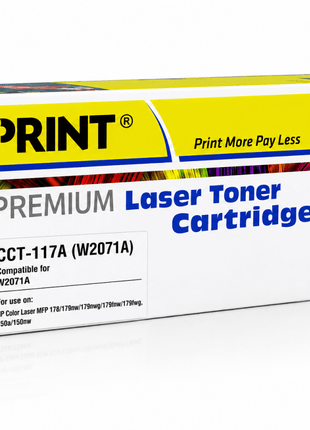 IPRINT W2071A Compatible for HP 117A Cyan - Emerging Computers Ltd
