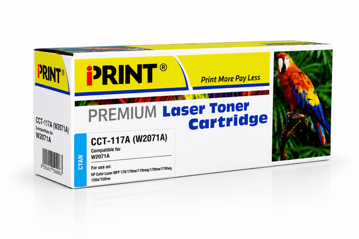 IPRINT W2071A Compatible for HP 117A Cyan - Emerging Computers Ltd