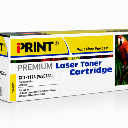IPRINT W2072A compatible for HP 117A yellow - Emerging Computers Ltd
