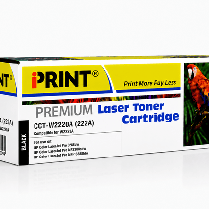 IPRINT W2220A(222A) compatible for HP 222A Black - Emerging Computers Ltd