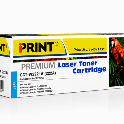 IPRINT W2221A Cyan compatible for HP 222A Cyan - Emerging Computers Ltd