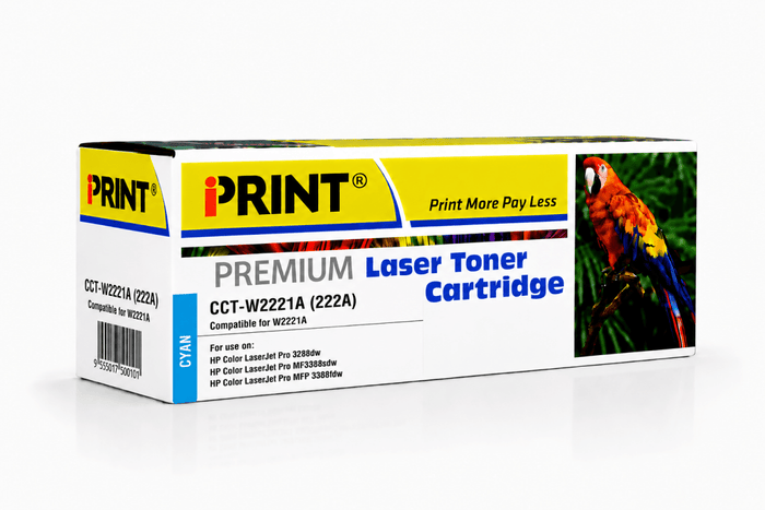 IPRINT W2221A Cyan compatible for HP 222A Cyan - Emerging Computers Ltd