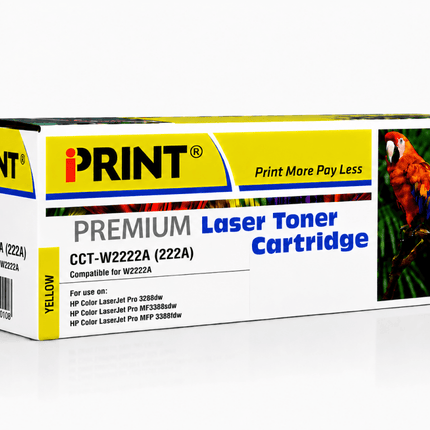 IPRINT W2222A Yellow compatible for HP 222A Yellow - Emerging Computers Ltd