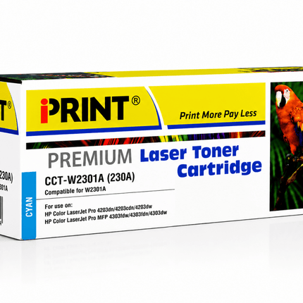 IPRINT W2301A Cyan toner Compatible for HP 230A Cyan - Emerging Computers Ltd