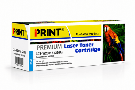 IPRINT W2301A Cyan toner Compatible for HP 230A Cyan - Emerging Computers Ltd