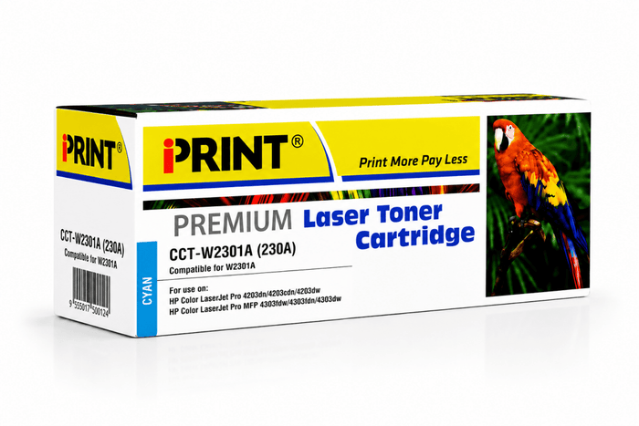 IPRINT W2301A Cyan toner Compatible for HP 230A Cyan - Emerging Computers Ltd