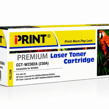 IPRINT W2302A Yellow toner Compatible for HP 230A Yellow - Emerging Computers Ltd