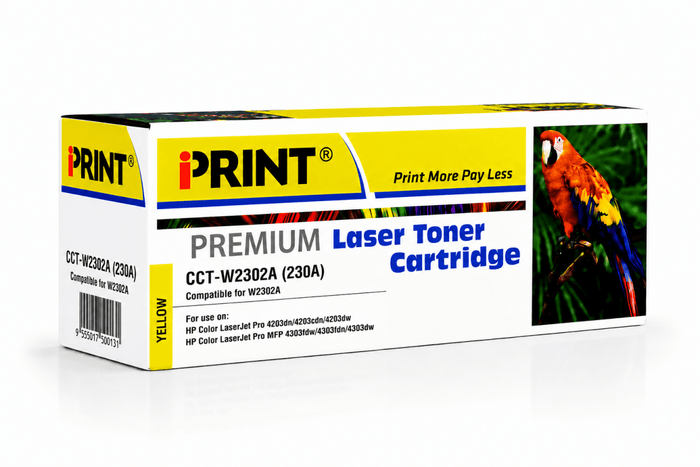 IPRINT W2302A Yellow toner Compatible for HP 230A Yellow - Emerging Computers Ltd
