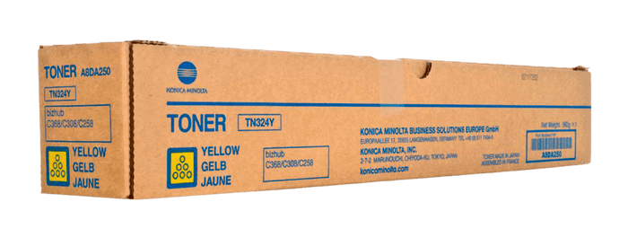Konica Minolta TN324Y Yellow Toner Cartridge - Emerging Computers Ltd