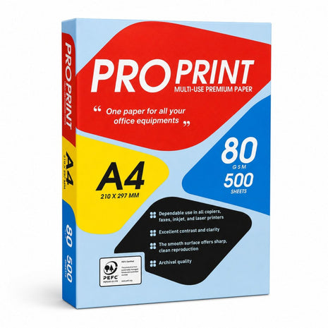 PROPRINT PHOTOCOPY PAPER A4 -80GSM - Emerging Computers Ltd