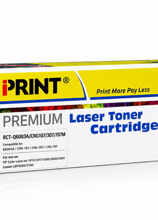 iPRINT CANON CRG-107 307 707 Compatible Magenta Toner Cartridge