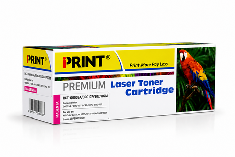 iPRINT CANON CRG-107 307 707 Compatible Magenta Toner Cartridge