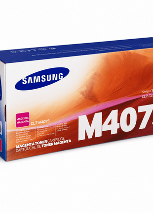 SAMSUNG CLT-M407S MAGENTA TONER CARTRIDGE |SU268A - Emerging Computers Ltd