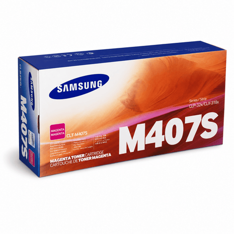 SAMSUNG CLT-M407S MAGENTA TONER CARTRIDGE |SU268A - Emerging Computers Ltd
