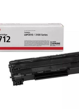 Canon 712 black toner cartridge- Genuine - Emerging Computers Ltd