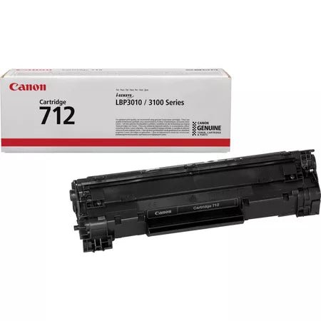 Canon 712 black toner cartridge- Genuine - Emerging Computers Ltd