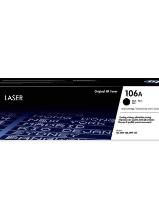 HP 106A black toner cartridge W1106A - Emerging Computers Limited