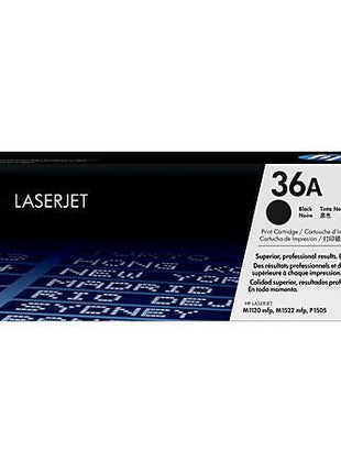 HP 36A Black Toner Cartridge- CB436A - Emerging Computers Ltd