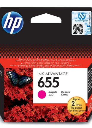 HP 655 Ink Cartridge Magenta - Emerging Computers Limited