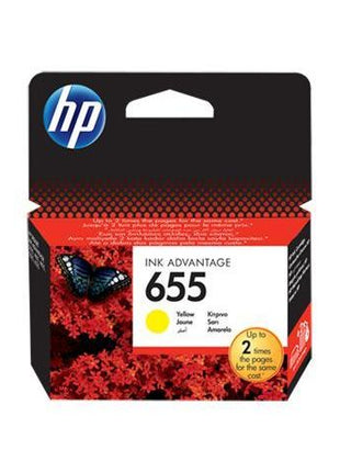 HP 655 Ink Cartridge Yellow - Emerging Computers Limited