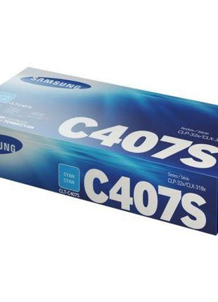 Samsung CLT C407S Cyan Toner Cartridge - Emerging Computers Limited